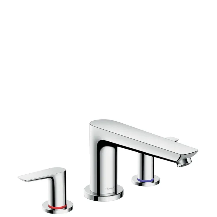 Double Handle Deck Mounted Roman Tub Faucet