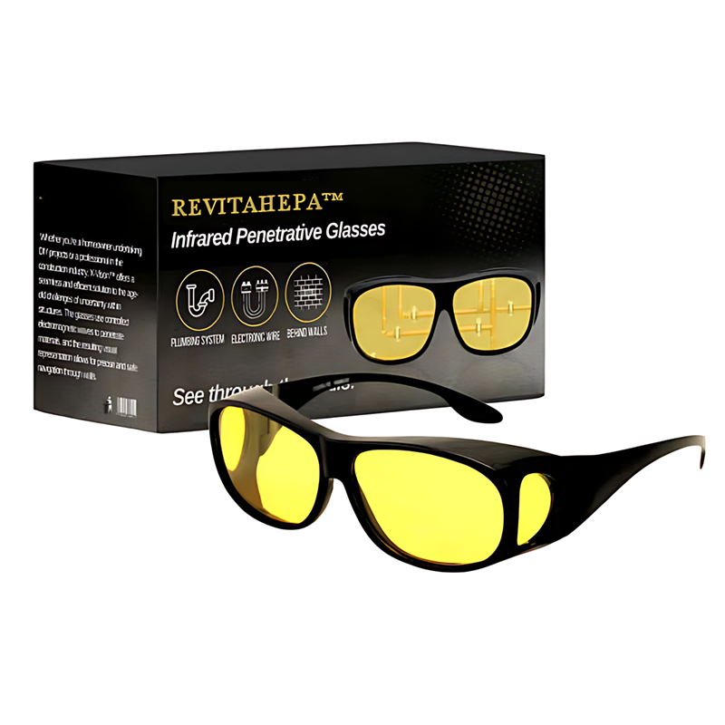 🔥Hot Sale 50% 🔥 REVITAHEPA™ Ultimate Infrared Penetrative Glasses🕶