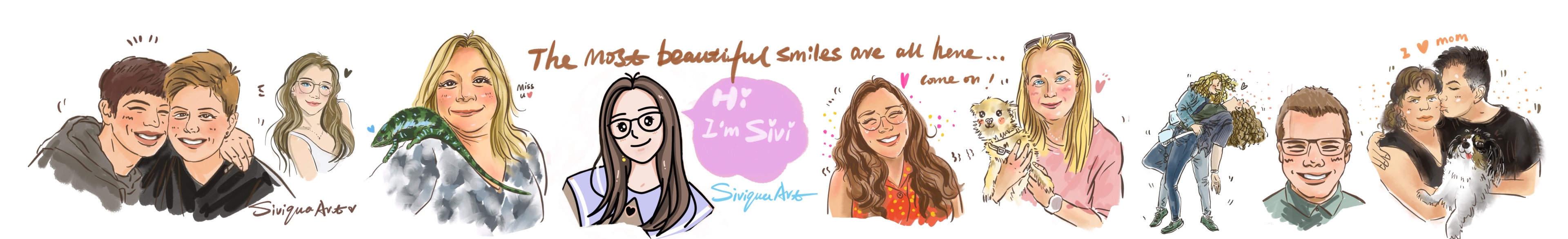 Custom Digital Portraits by Siviqua