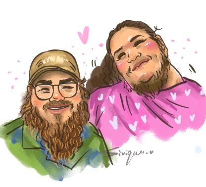 Love Eternal: Custom Couple Portrait Art