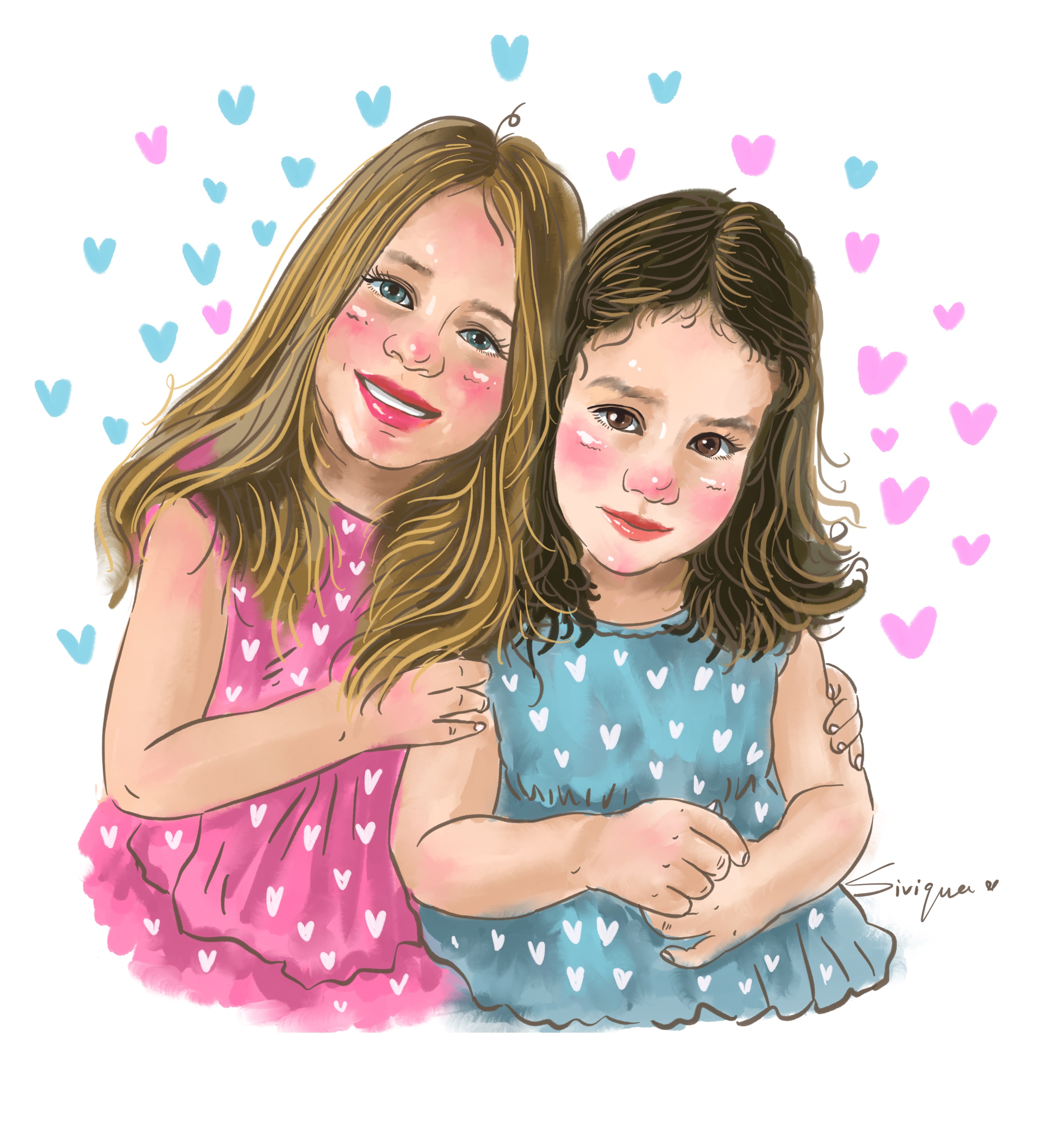 Little Joy: Hand-Painted Baby Portrait Art