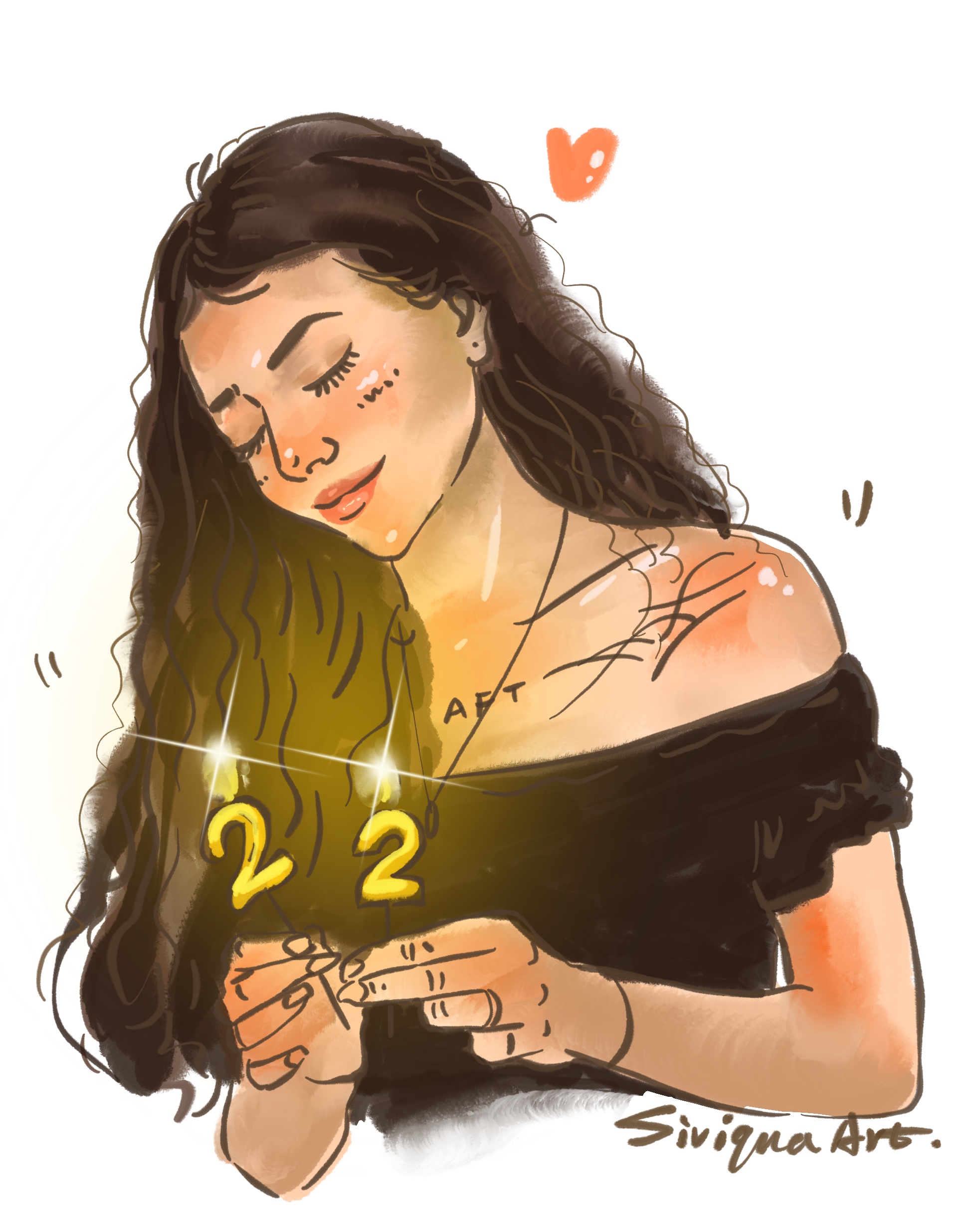 Birthday Brilliance: Custom Portrait Celebration