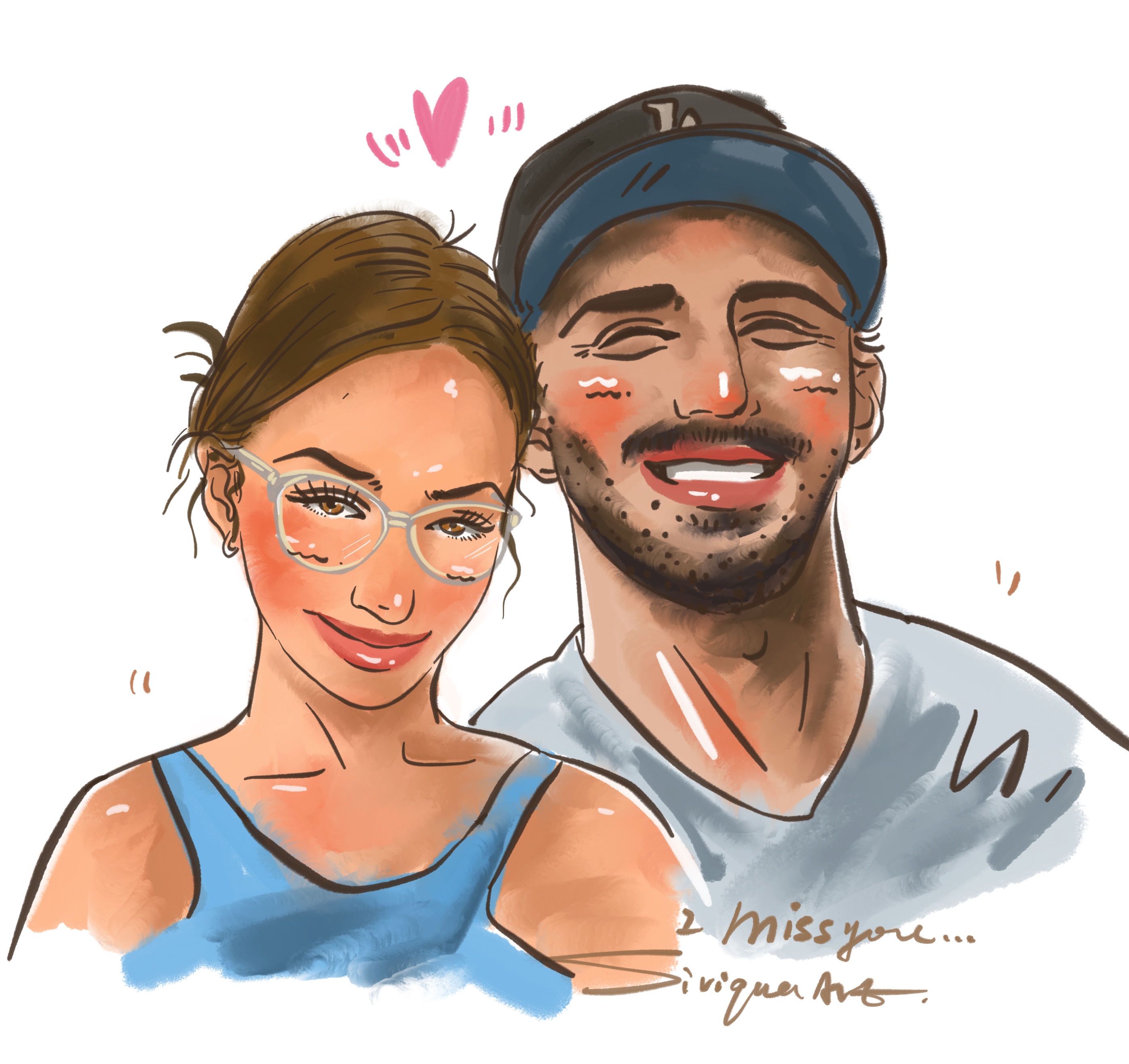 Always in Heart: Memorial Portrait Art