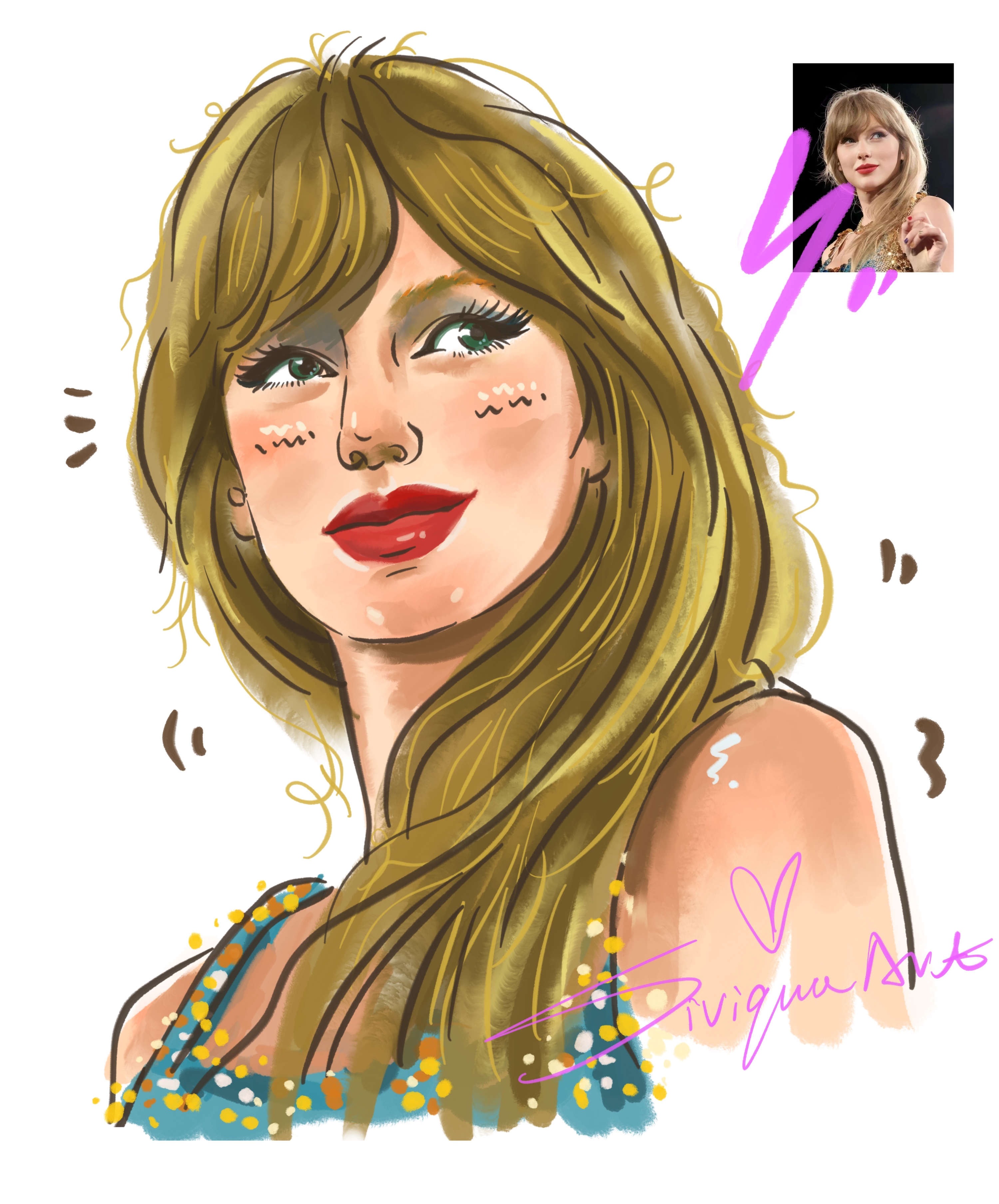 Starlight Legacy: Custom Celebrity Portrait Art