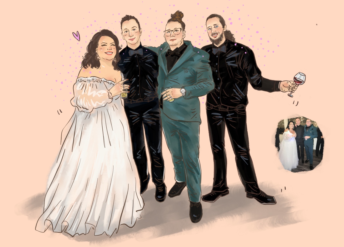 Always in Heart: Memorial Portrait Art