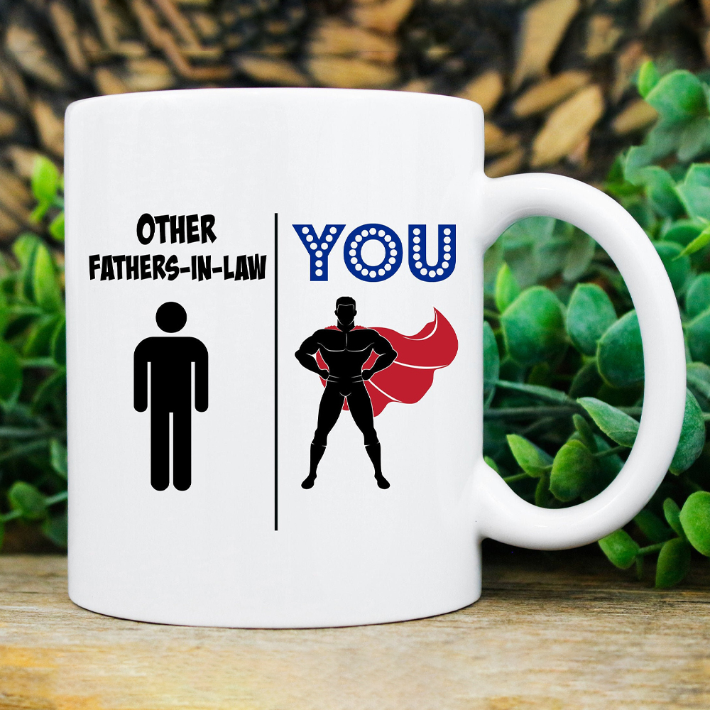 Funny Father in Law Gift from Daughter in Law Mug