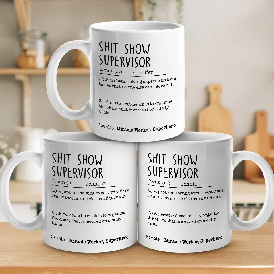 Handles Chaos Like A Pro - Friend Personalized Custom Mug