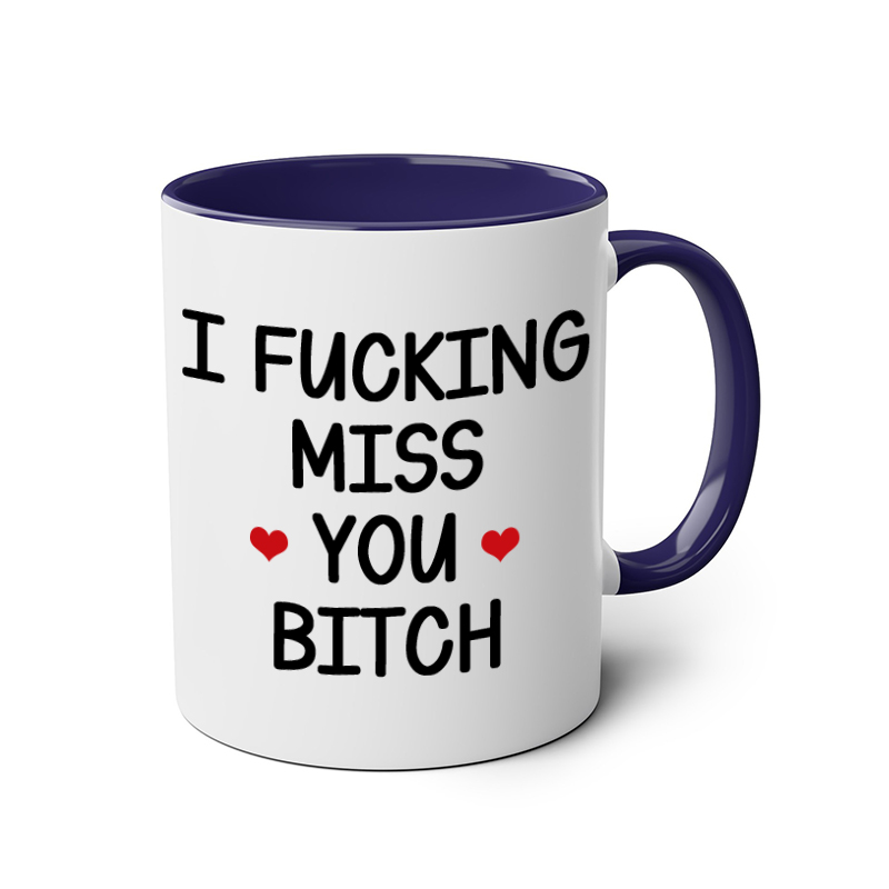 I FUCKING MISS YOU BITCH mug