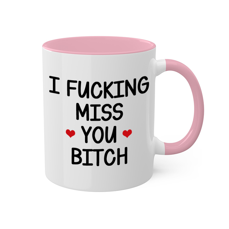 I FUCKING MISS YOU BITCH mug