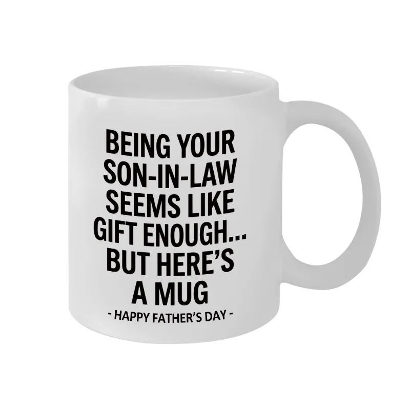 Being Your Father-In-Law Christmas Gift 2025 Unique Coffee Cup Mug