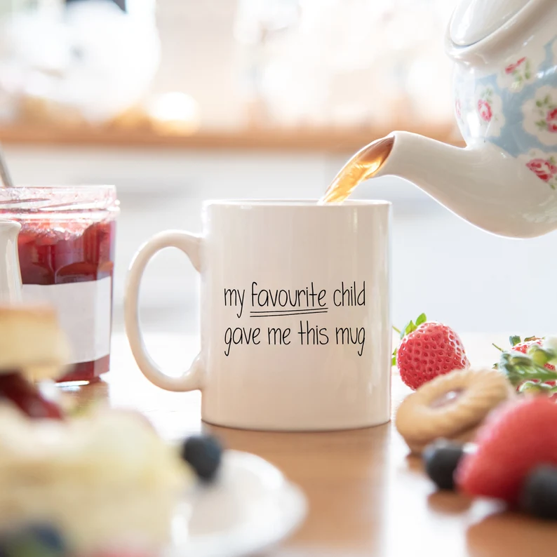 Favourite child mug Mother's Day gift