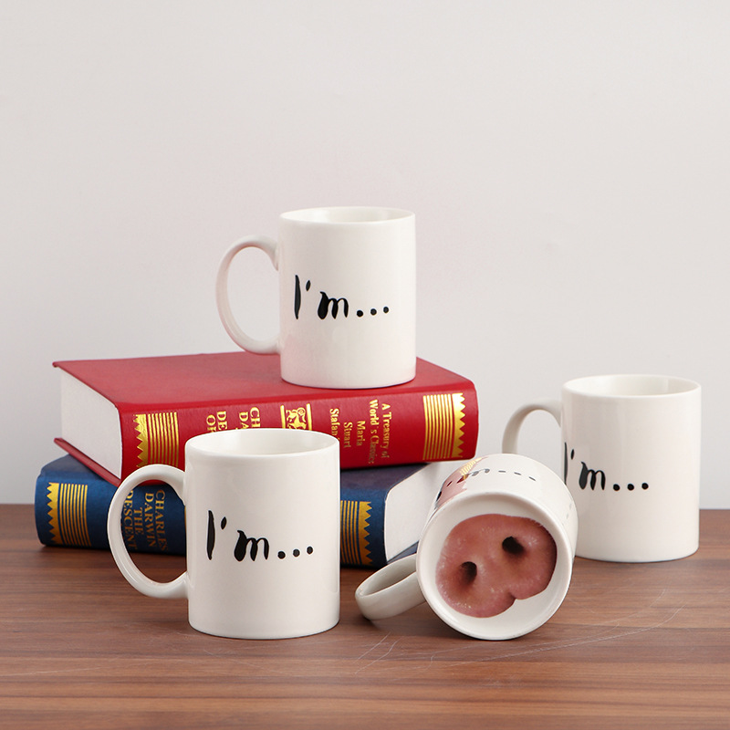 🎄Funny Animal Nose Mug🐽🎁