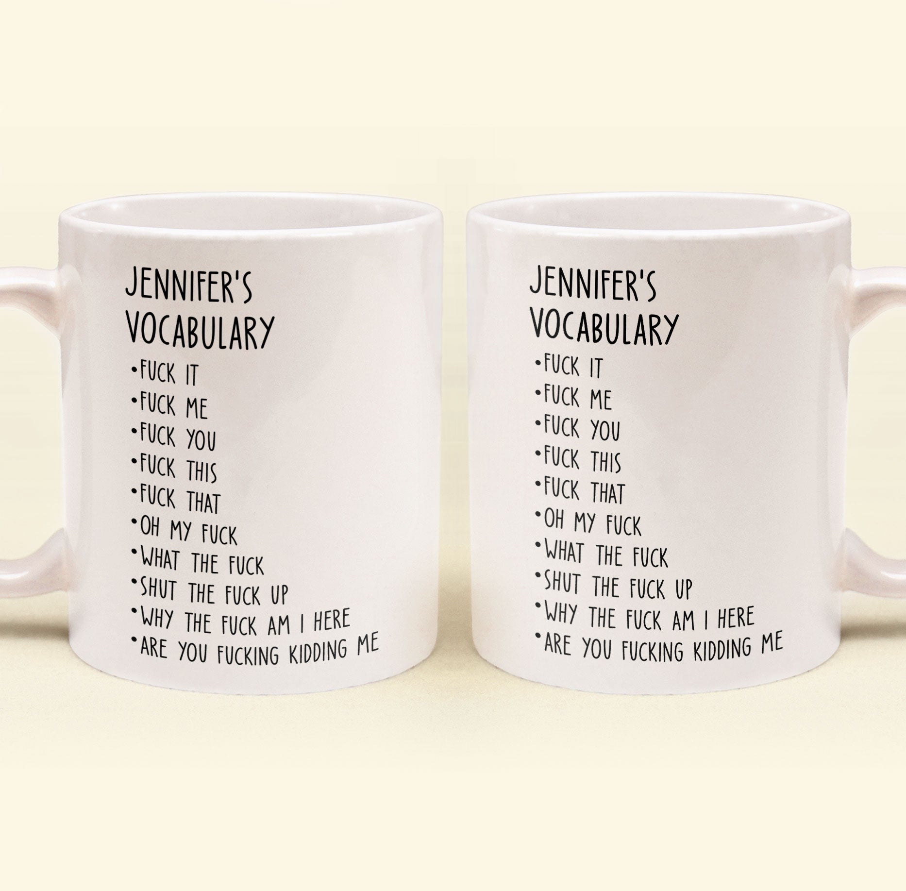 Custom Job Title - Fun Gifts For Coworker, Friends, Boss, Nurse - Personalized Mug