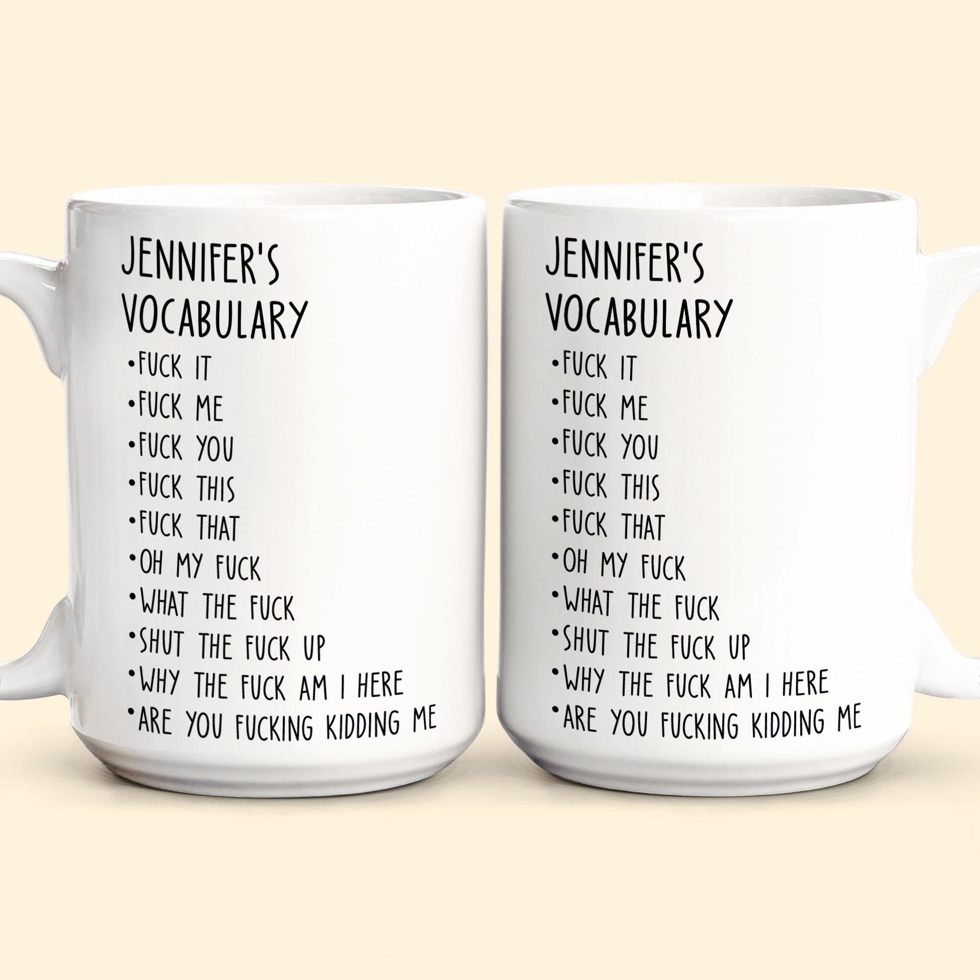 Custom Job Title - Fun Gifts For Coworker, Friends, Boss, Nurse - Personalized Mug