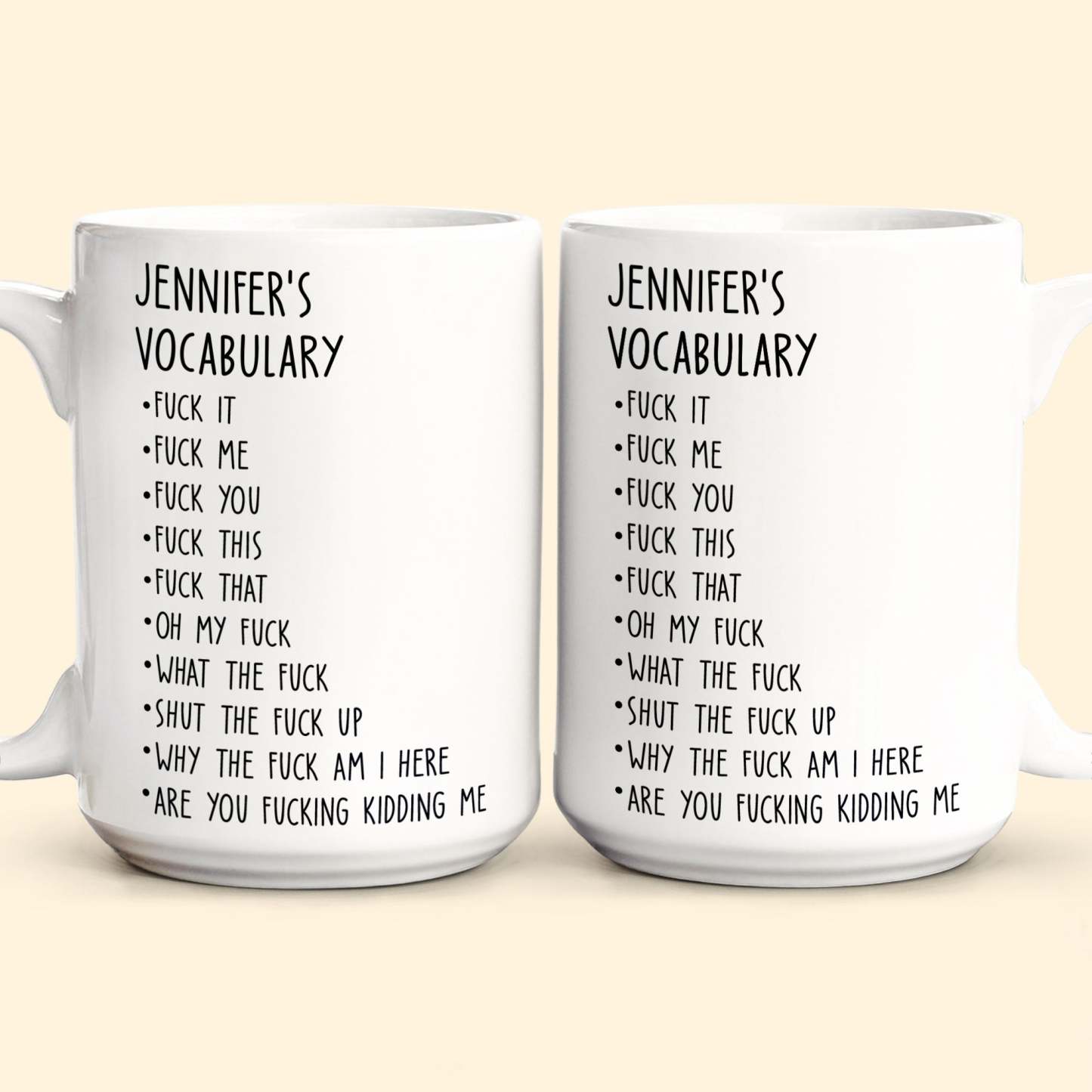Custom Job Title - Fun Gifts For Coworker, Friends, Boss, Nurse - Personalized Mug