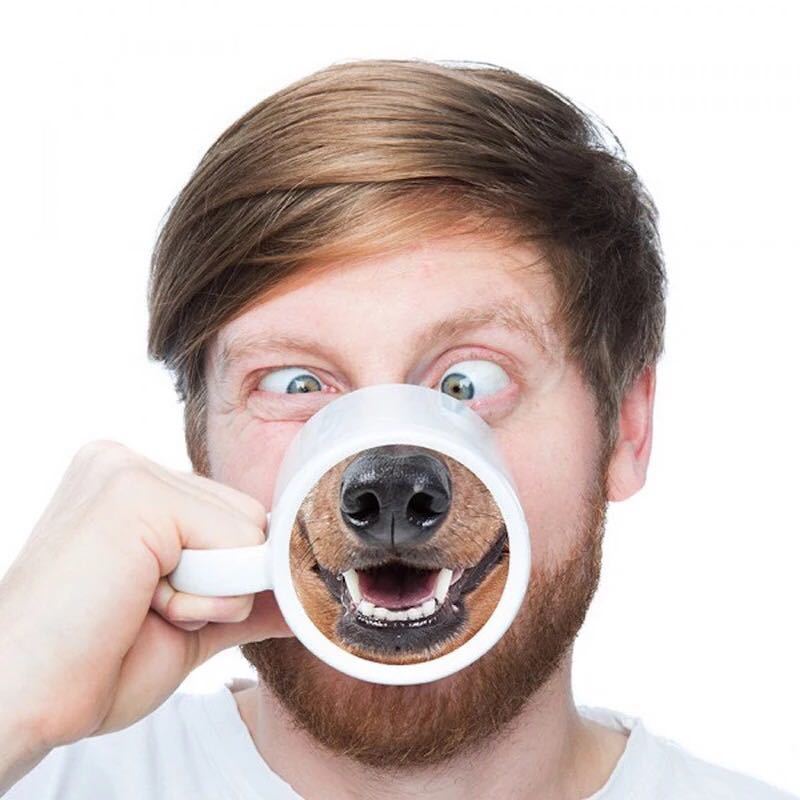 🎄Funny Animal Nose Mug🐽🎁