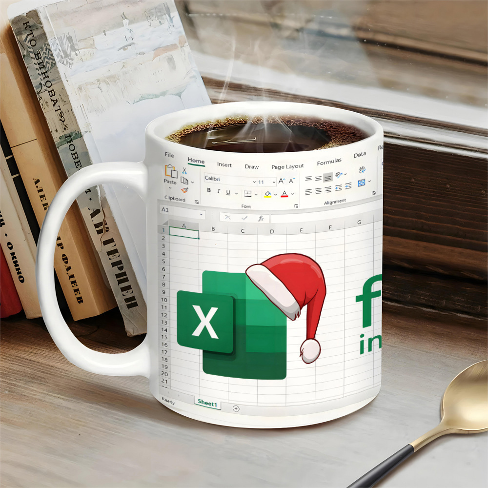 excel Freak in the sheets mug
