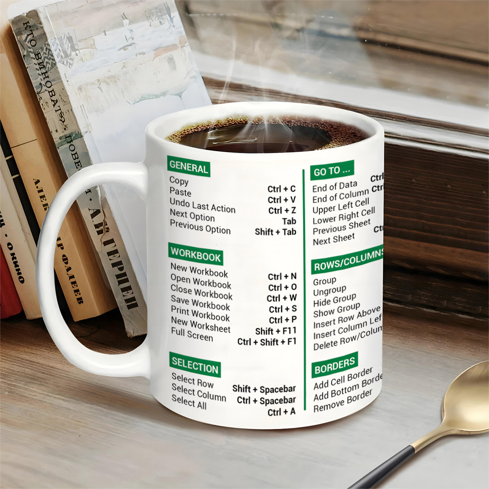 excel Freak in the sheets mug