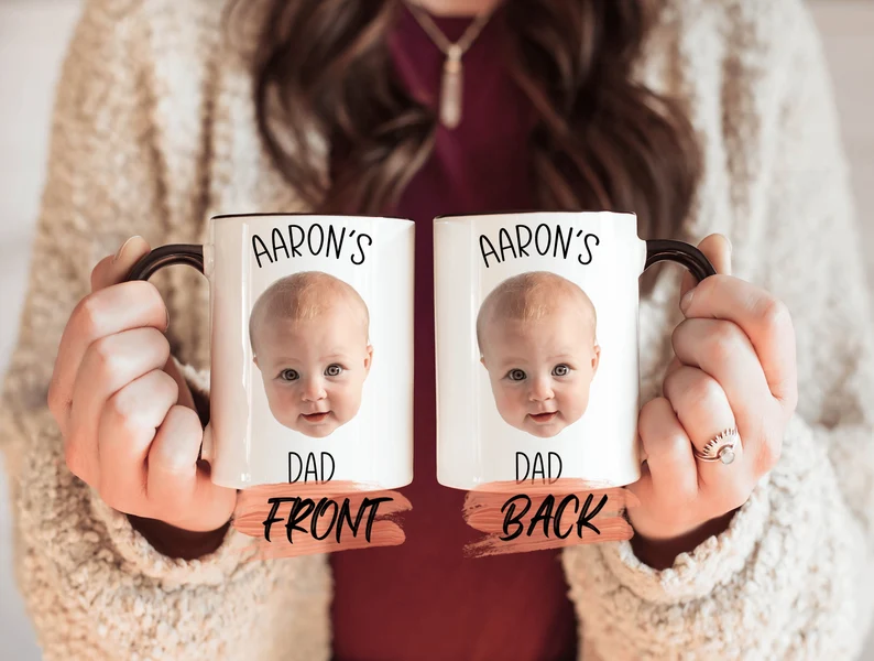 Personalised Baby Face Photo Mug