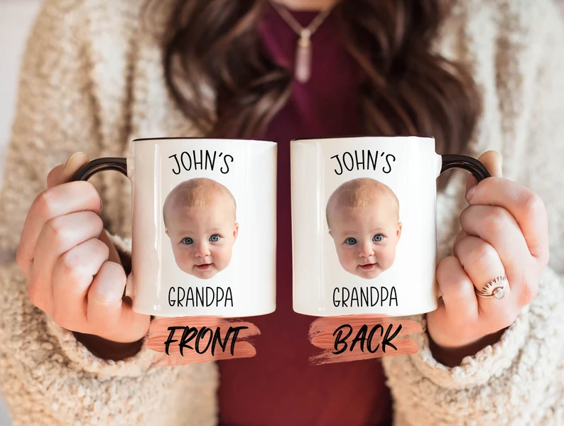 Personalised Baby Face Photo Mug