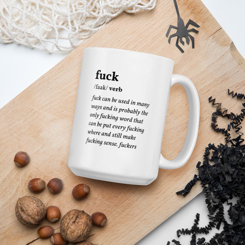 Funny Fuck Definition Mug