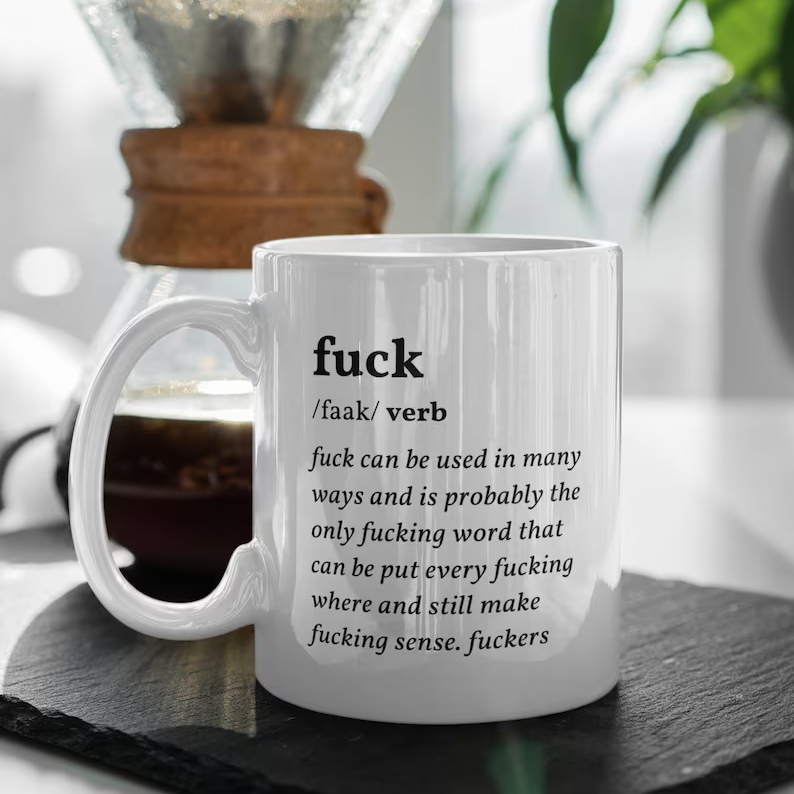 Funny Fuck Definition Mug