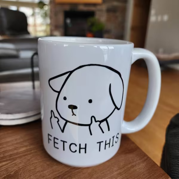 Fetch This Dog Coffee Mug