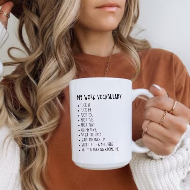MY WORK VOCABULARY mugs