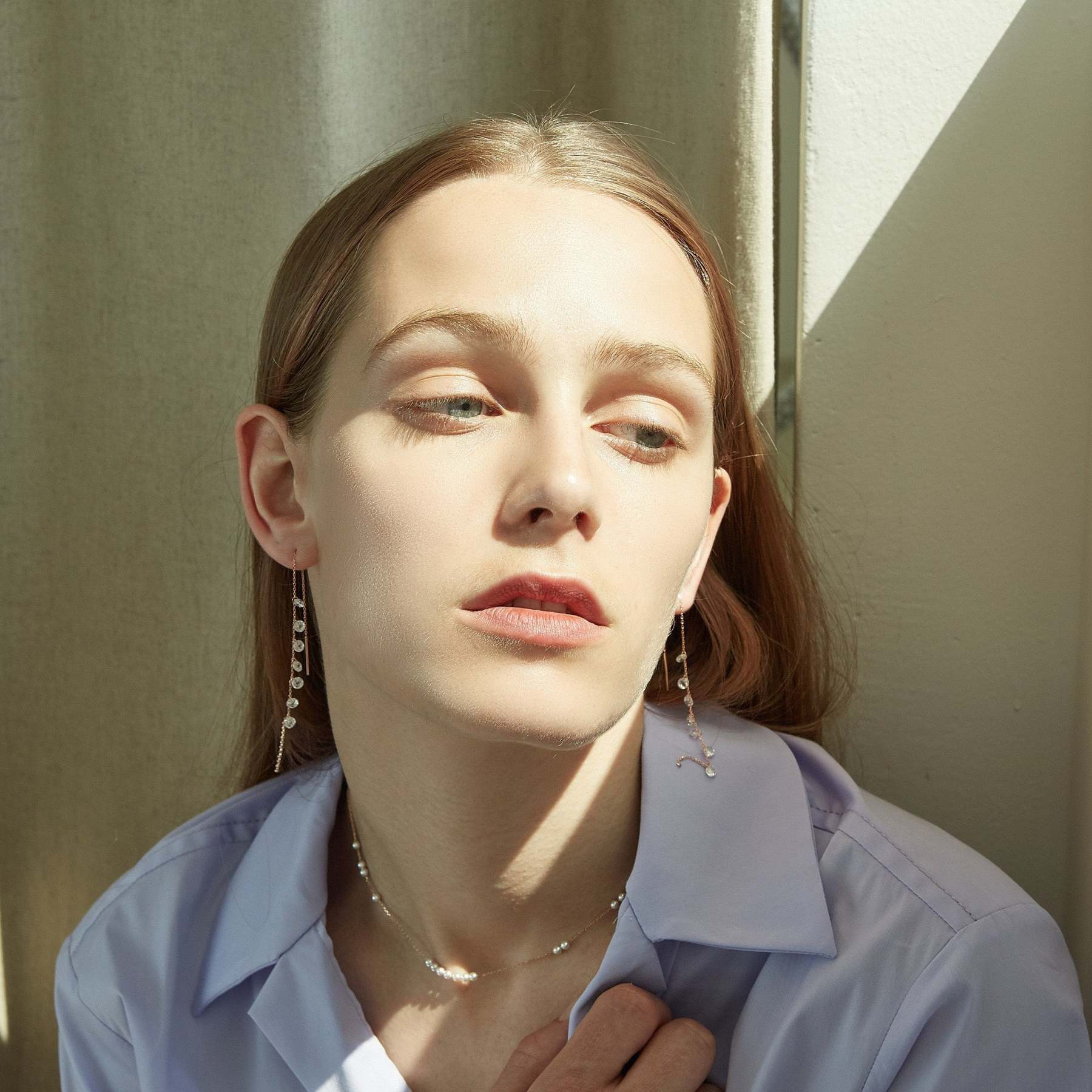 Relay pearls necklace