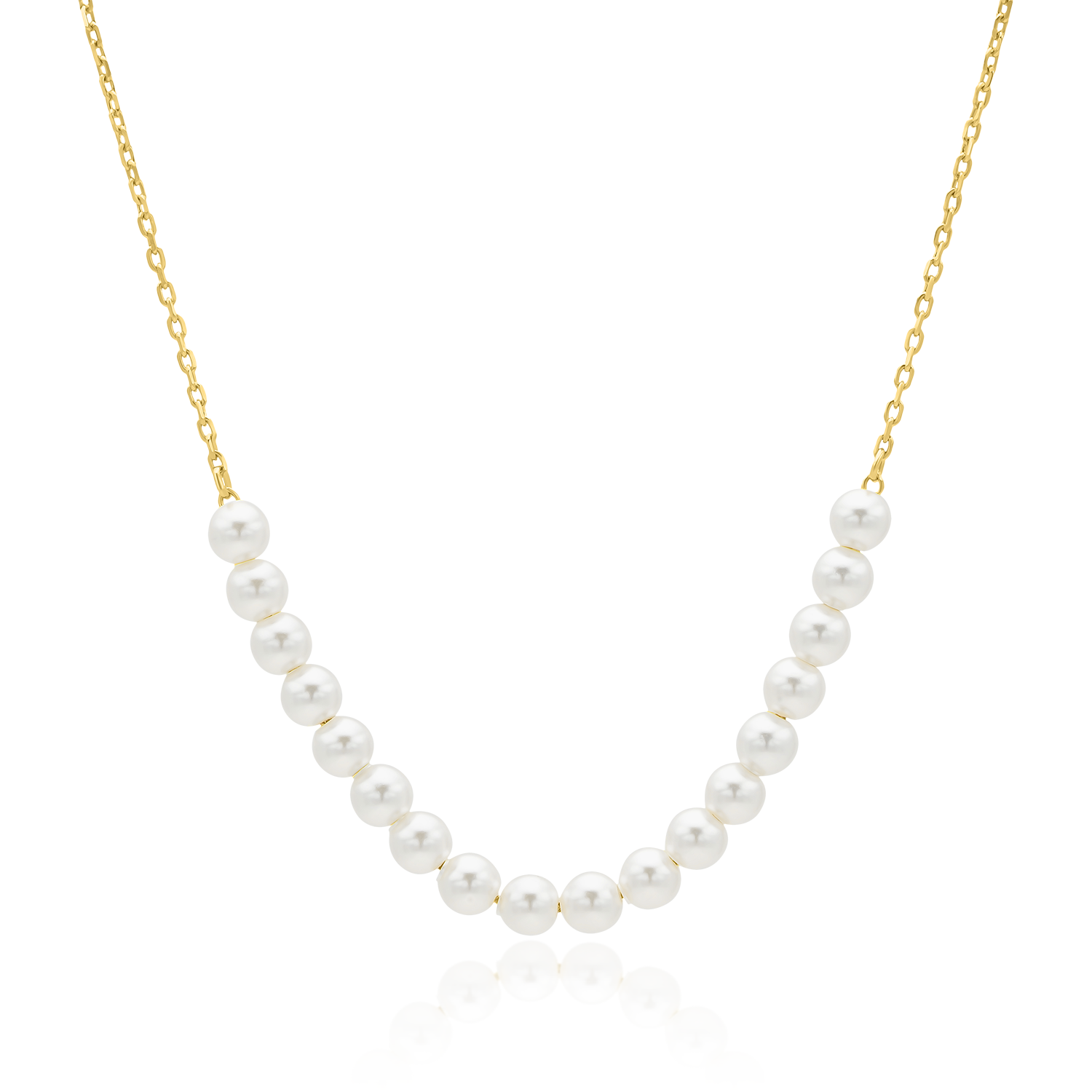 Relay pearls necklace