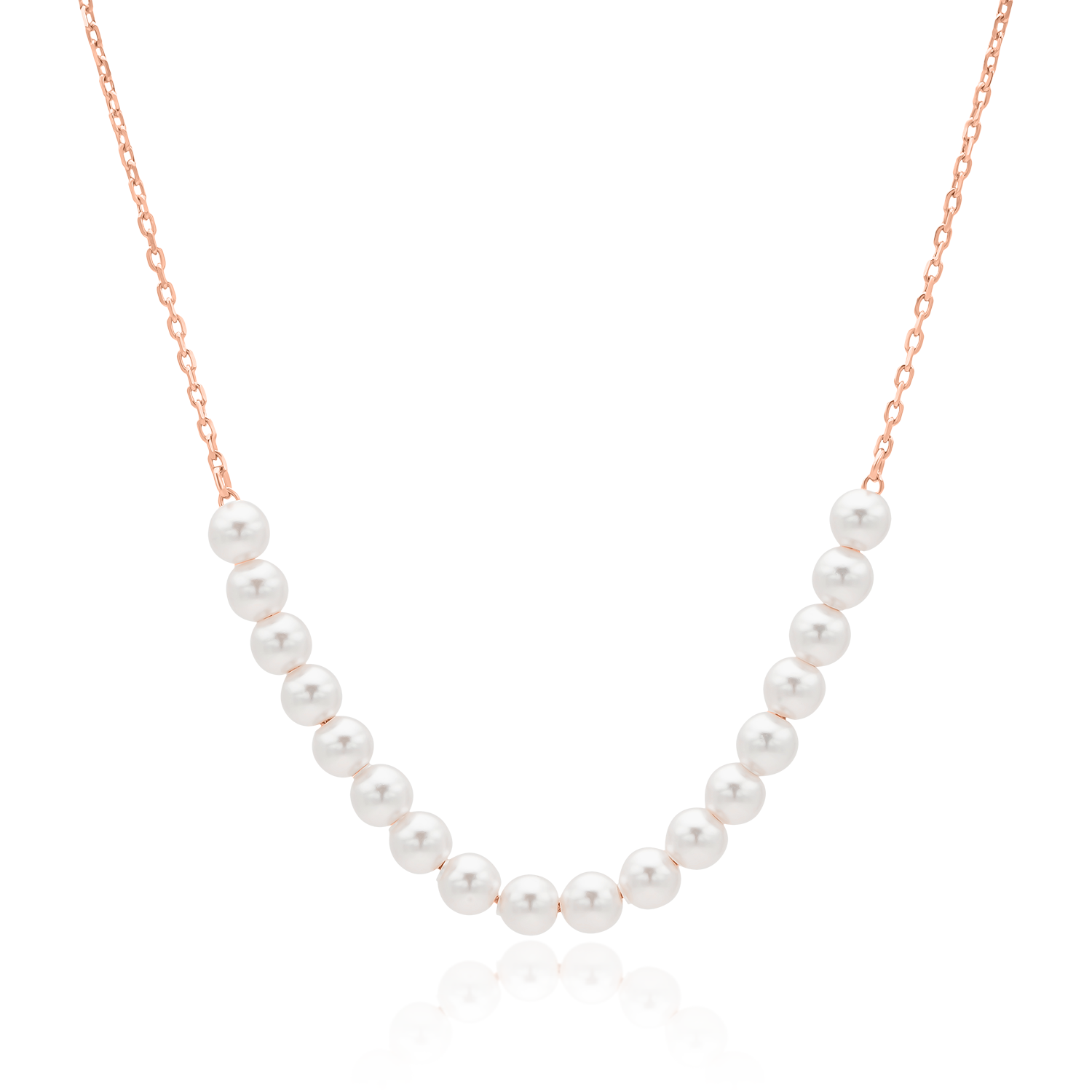 Relay pearls necklace