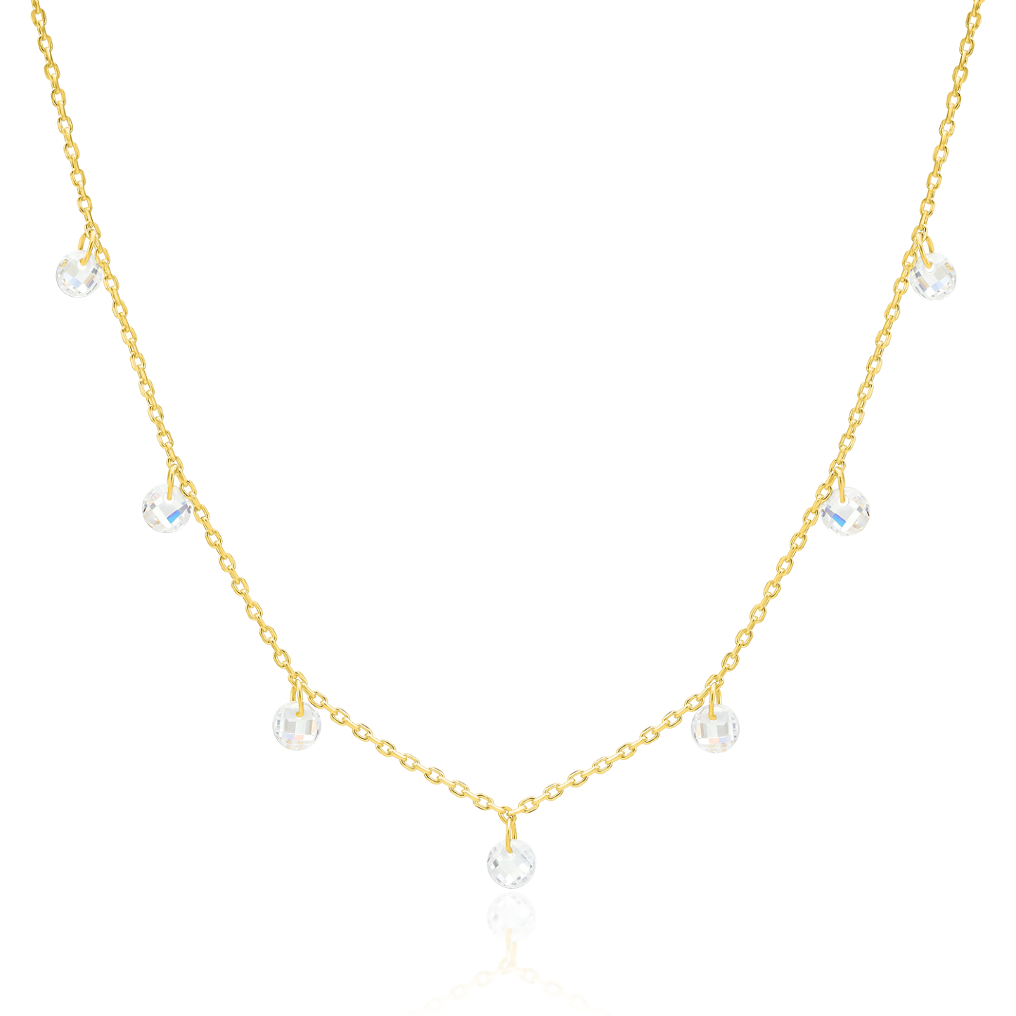 Seven drops necklace