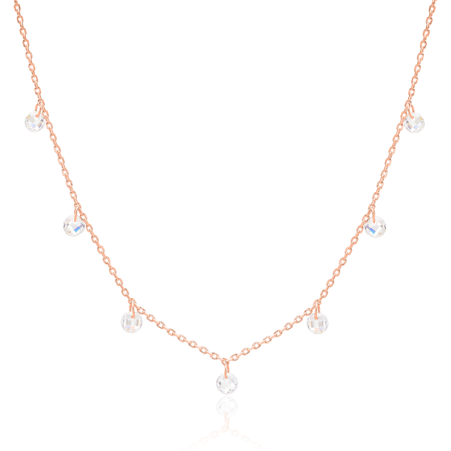 Seven drops necklace