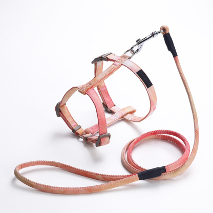 Pet Cat Gradient Color Adjustable Leash