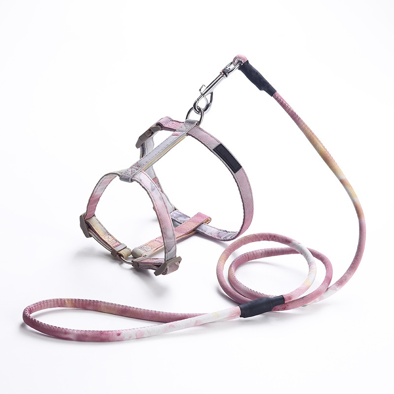 Pet Cat Gradient Color Adjustable Leash