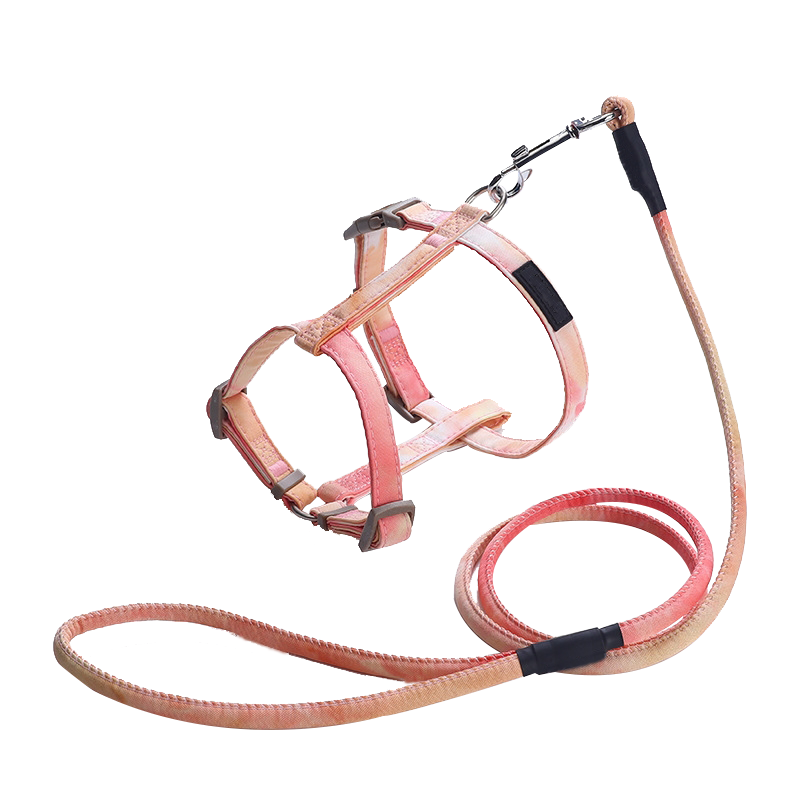 Pet Cat Gradient Color Adjustable Leash