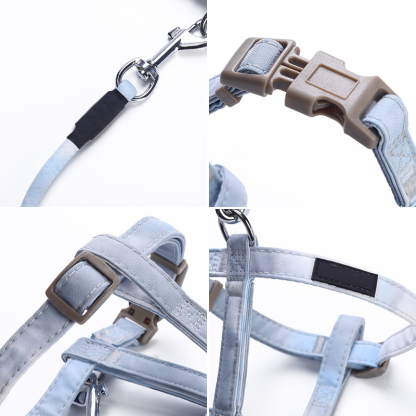 Pet Cat Gradient Color Adjustable Leash