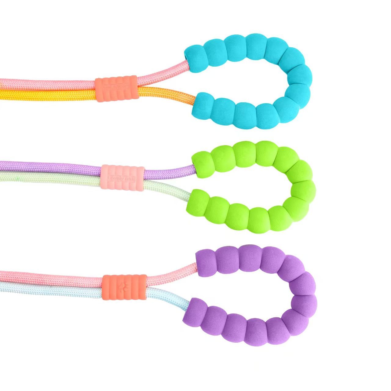 Double Strand Adjustable Crossbody Anti-Lost Leash Space Layer Foam Handle