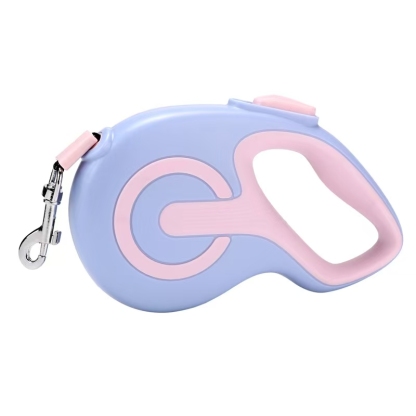 Dog Leash Auto Shrink Wrap Reflective Dog Leash Walking
