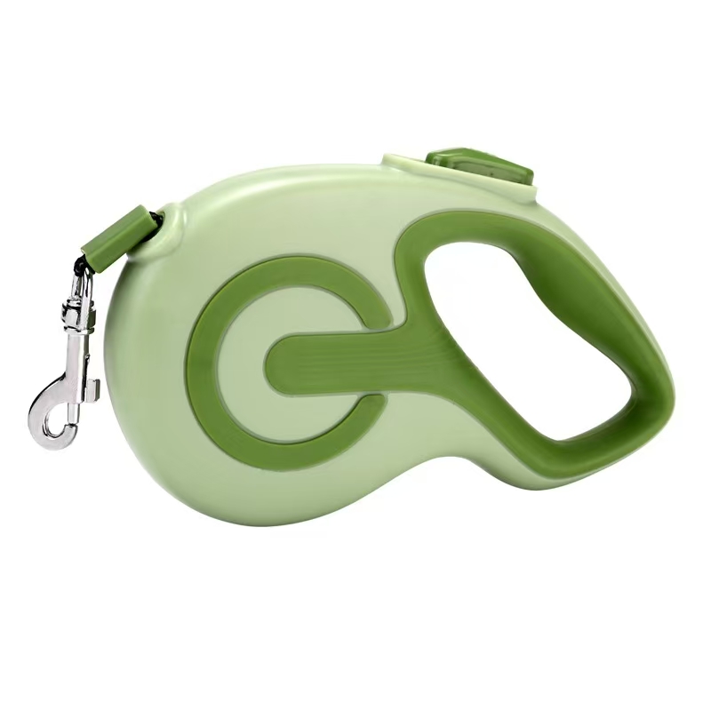 Dog Leash Auto Shrink Wrap Reflective Dog Leash Walking