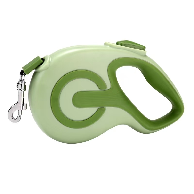 Dog Leash Auto Shrink Wrap Reflective Dog Leash Walking