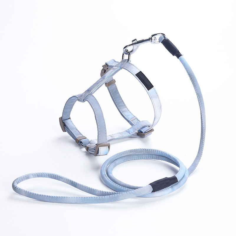 Pet Cat Gradient Color Adjustable Leash