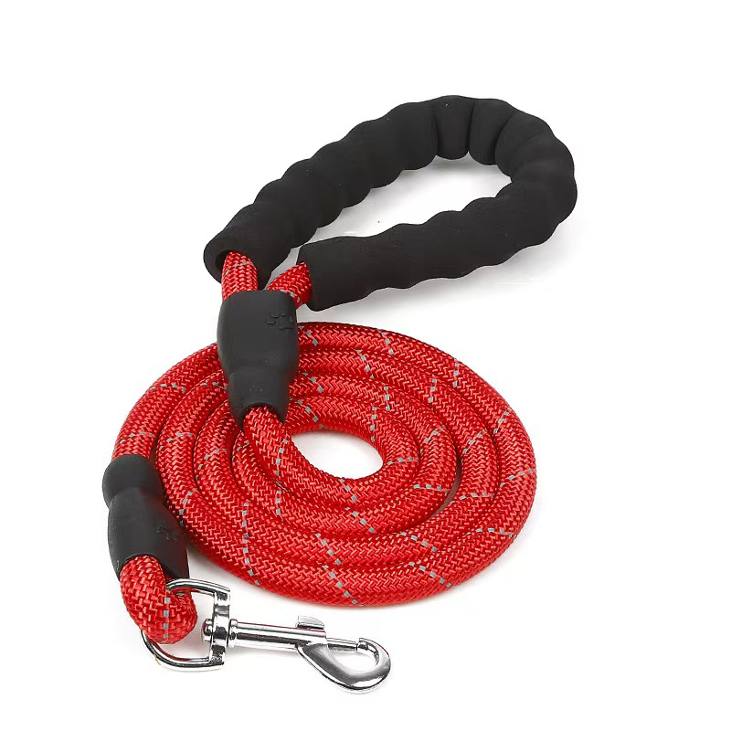 EVA Reflective Wire Round Belt Dog Leash Corset Matching Extended Pet 
