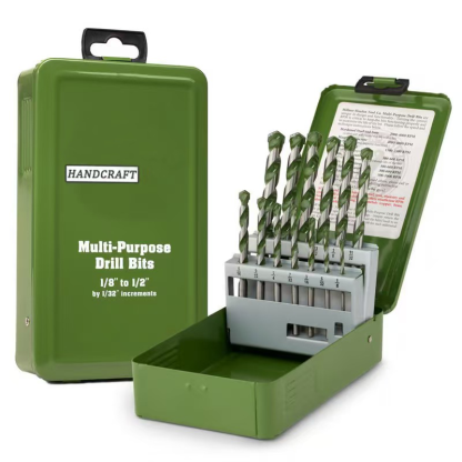 13 Piece Multi-Purpose Drill Bit Set（𝐒𝐭𝐞𝐯𝐞 𝐑𝐨𝐬𝐬 𝐑𝐞𝐜𝐨𝐦𝐦𝐞𝐧𝐝）