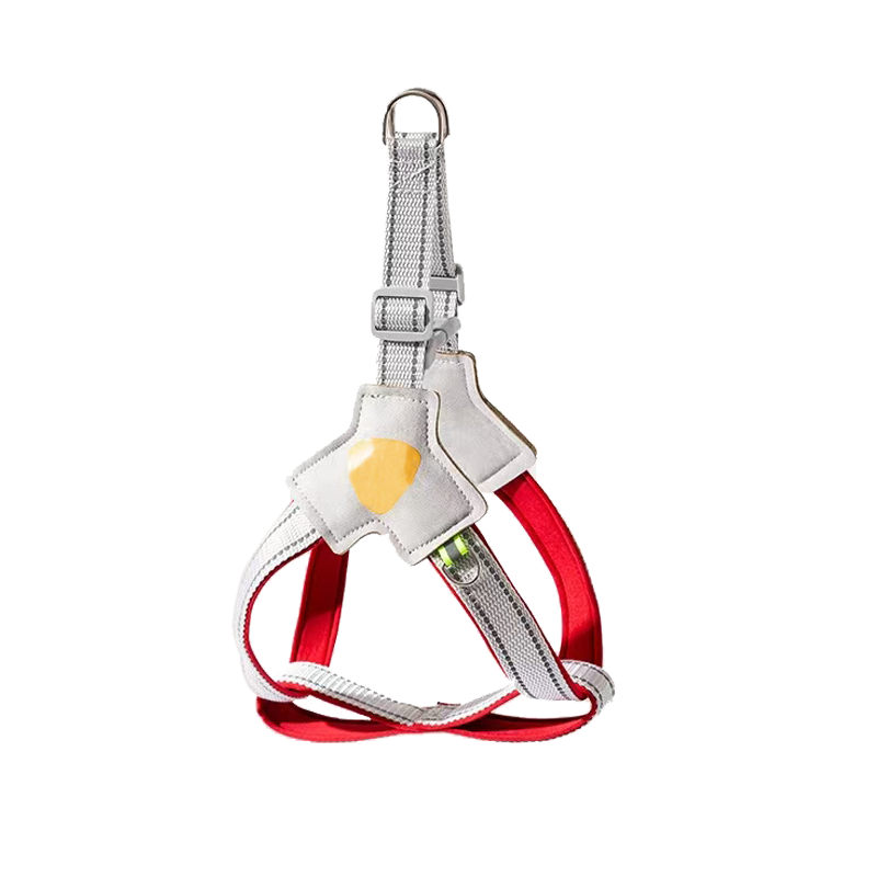 Y-Shape Lightweight Chest & Back Medium & Large Dog Adjustable Dog Leash Reflective Traction