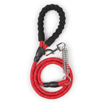 EVA Reflective Wire Round Belt Dog Leash Corset Matching Extended Pet Leash 
