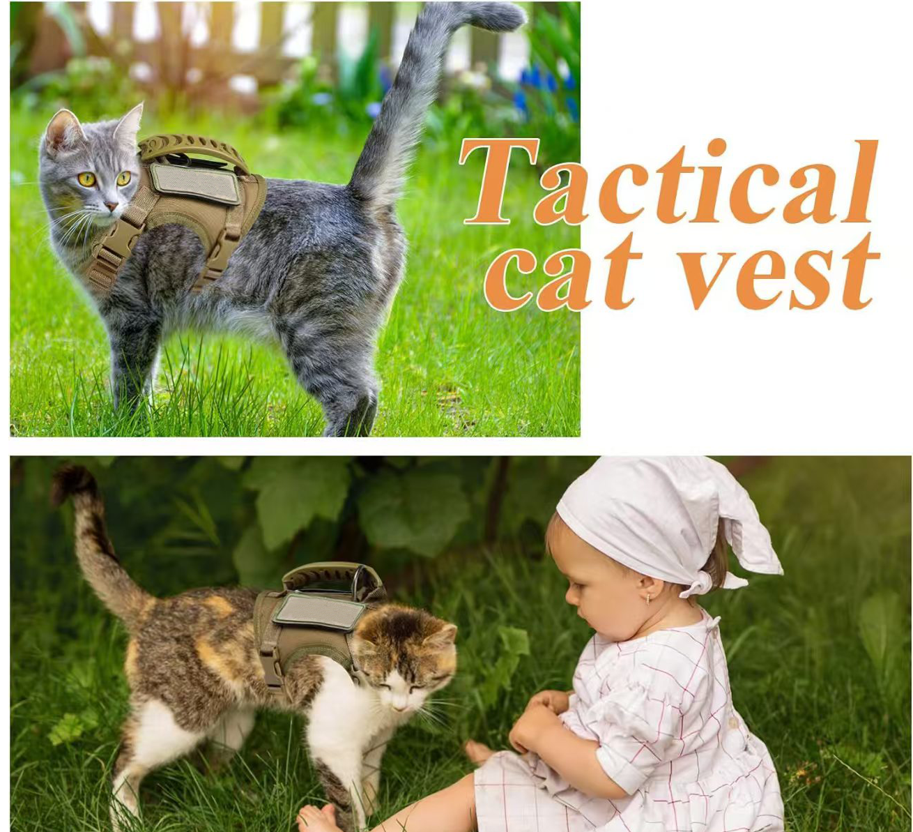 Chest Strap Undershirt Leash Anti-Breakaway Adjustable Outing Cat Leash Dog Small Dog Chain