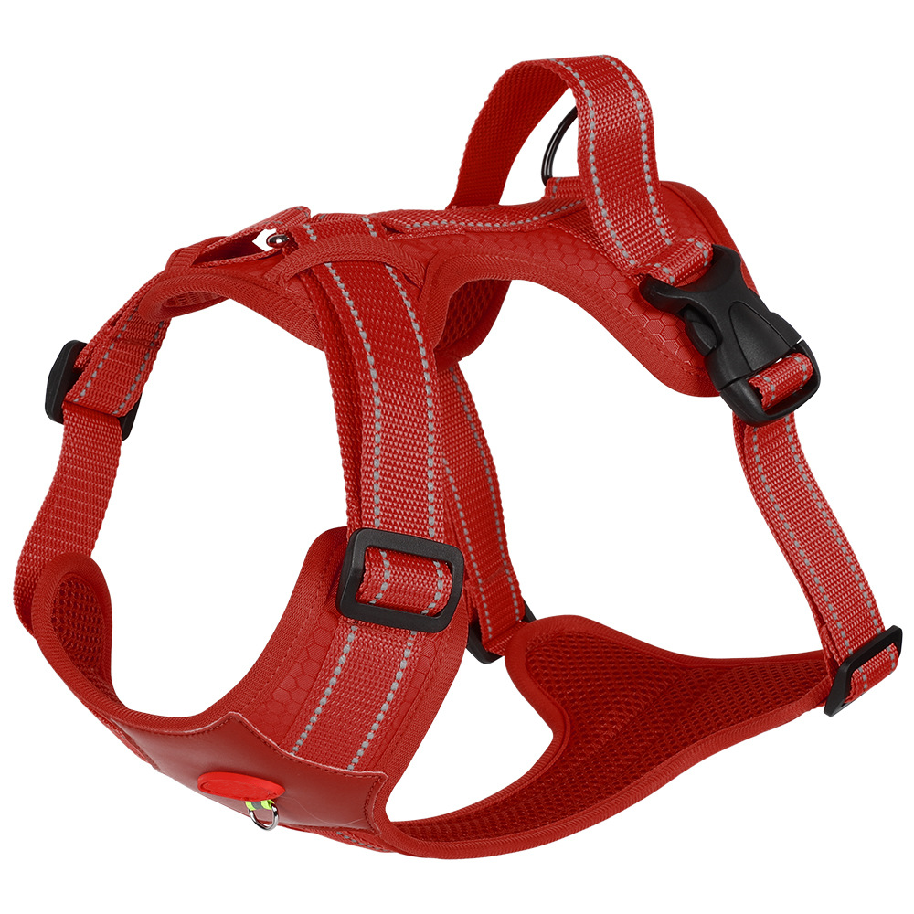 New dog leash explosion-proof punch reflective pet chest and back medium and large dogs