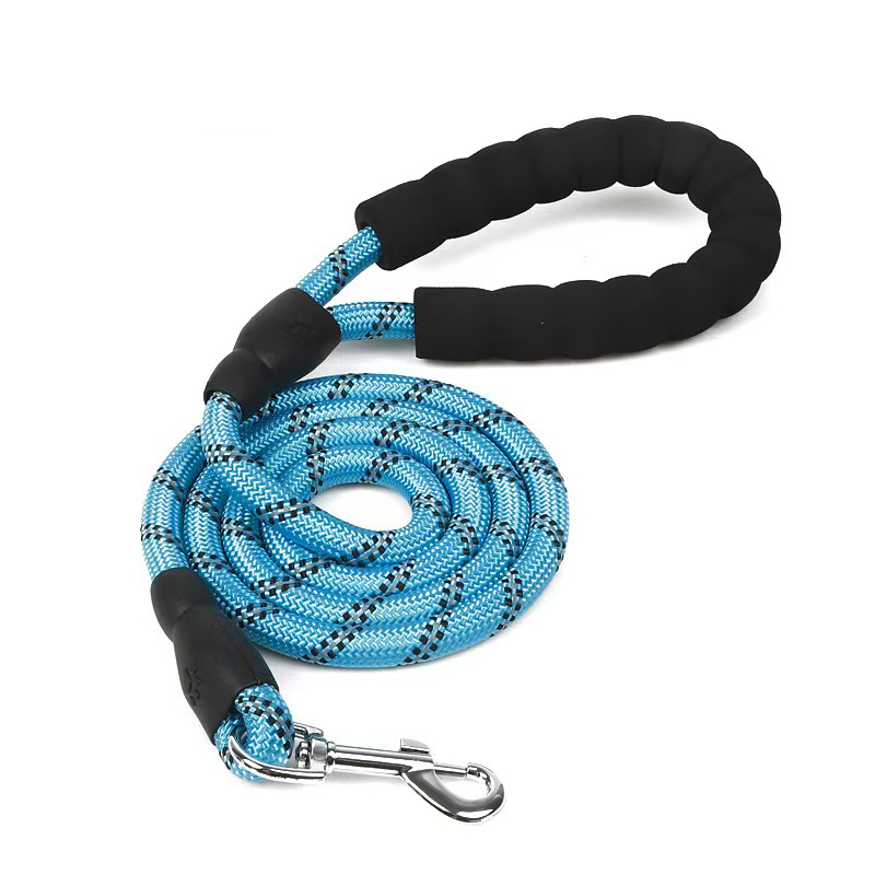 EVA Reflective Wire Round Belt Dog Leash Corset Matching Extended Pet Leash 