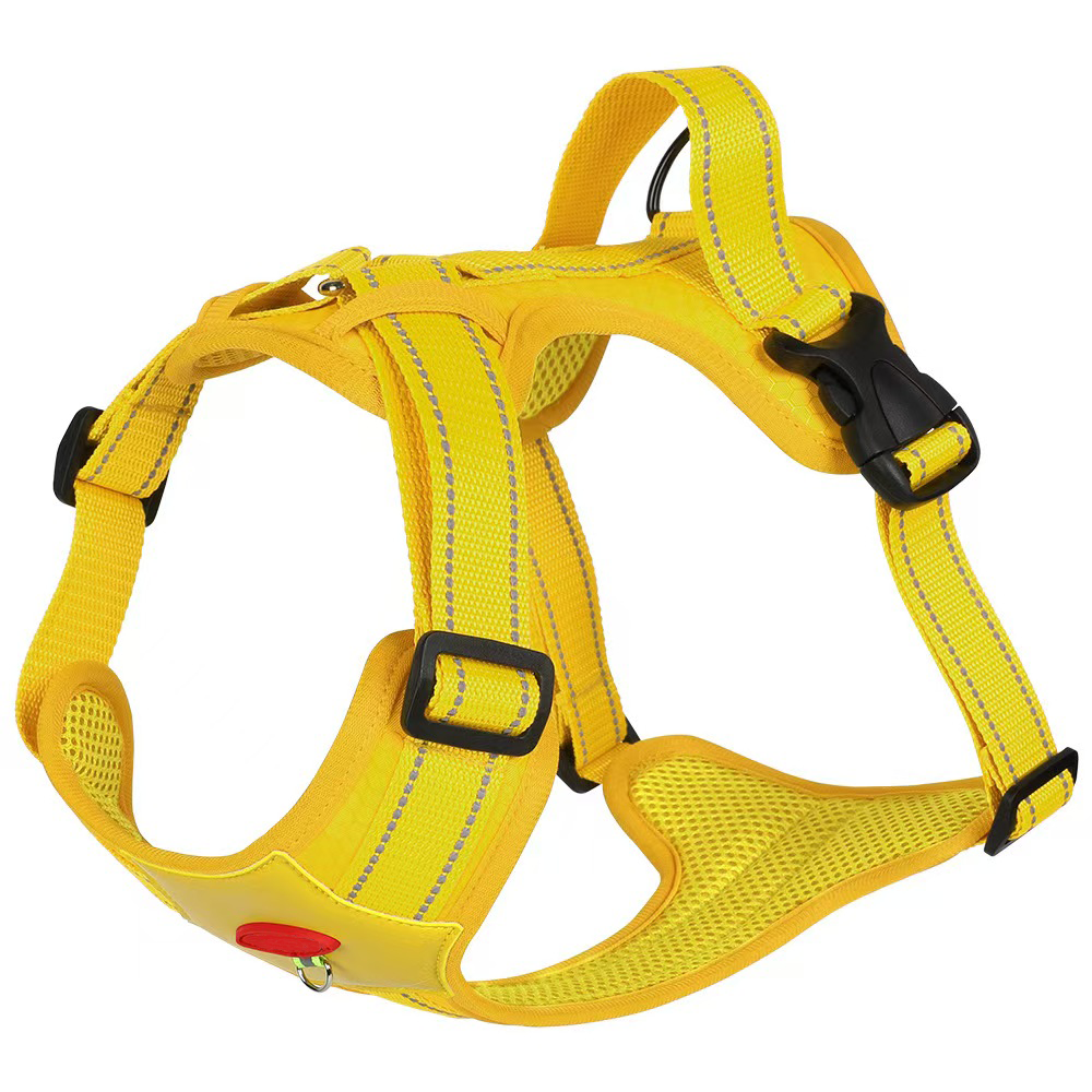 New dog leash explosion-proof punch reflective pet chest and back medium and large dogs